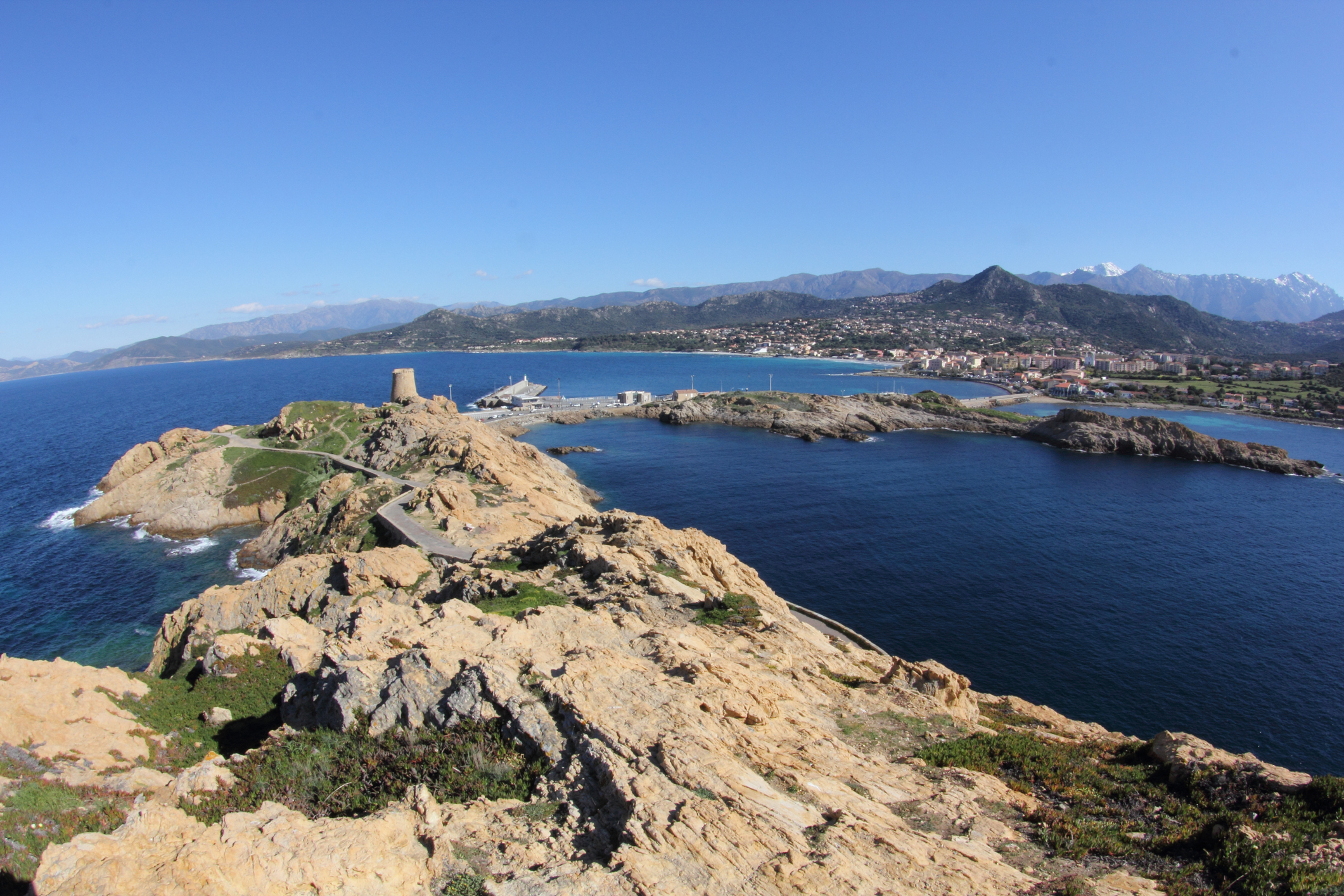 Photo - Corsica ile rousse photo-crose-ile-rousse-mer